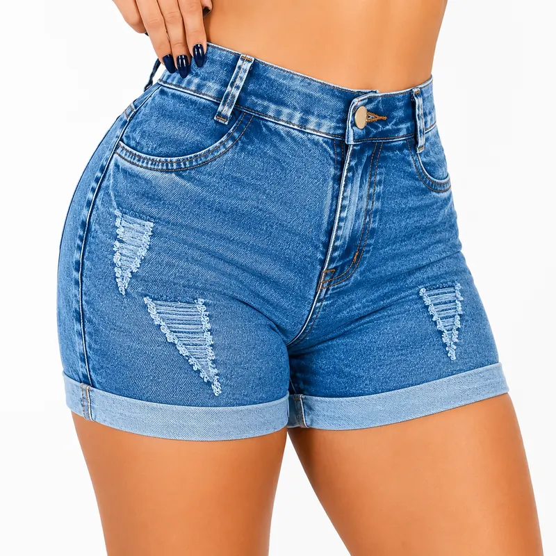 Short barra dobrada